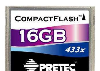 Обновлено: Pretec 433X CF — «самая быстрая карта CompactFlash в мире» 