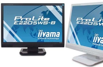 ProLite E2205WS — 22" широкоэкранный монитор с HDMI в исполнении iiyama