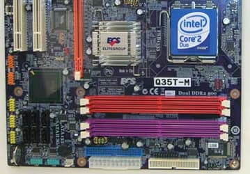 CeBIT: стенд ECS, платформа Intel
