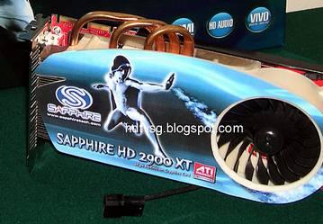 Фото дня: видеокарта Sapphire HD2900XT с охлаждением на тепловых трубках 