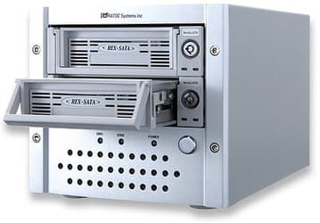Контейнер HDD Ratocsystems eSATA/USB2.0 RAID для дома и офиса