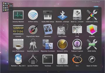 Новые скриншоты Mac OS X Snow Leopard 