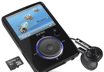 SanDisk Introduces Sansa Fuze MP3 Player 