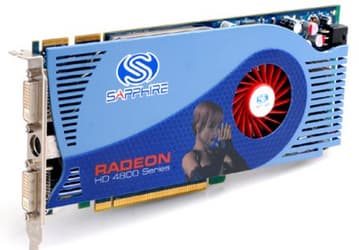 Sapphire Radeon HD 4850 с 1 ГБ памяти неплохо смотрится в голубом