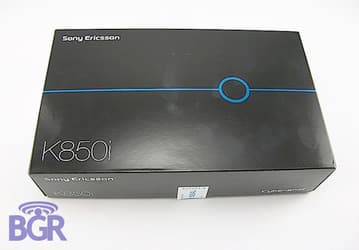 Sony Ericsson K850 "распаковали"