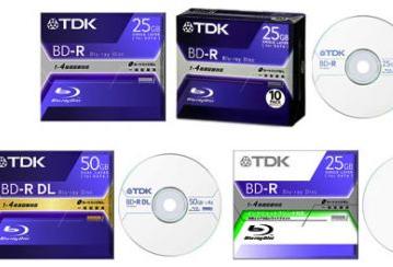 TDK выпускает записываемые диски BD-R 4х