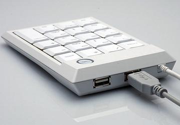 Elecom TK2-ETU2: цифровая клавиатура с USB-концентратором