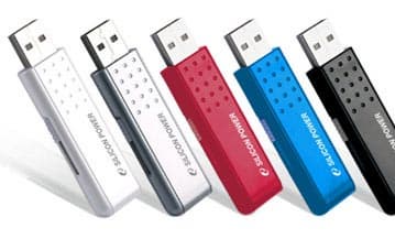 Silicon Power увеличивает объем компактных USB-накопителей до 4 Гб
