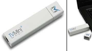TVMini2 — самый миниатюрный ТВ-тюнер для Mac