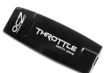 OCZ Throttle — ещё один производитель стал делать гораздо более быстрые «флэшки» с eSATA 