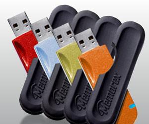 USB-накопитель Memorex TravelDrive напоминает перочинный ножик