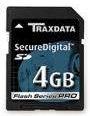 Traxdata Secure Digital PRO 150X - 4-Гб карта памяти стандарта SDHC