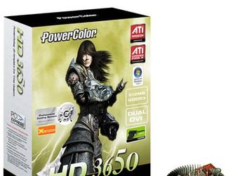 PowerColor выпустила свои варианты ATI Radeon HD 3650 и HD 3540