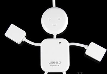 Мальчик-хабчик: Super Kid USB 4-Port Hub