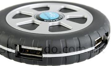 Brando изобретает колесо — оригинальный четырехпортовый USB-концентратор