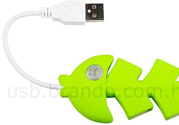 «Рыбий скелет» в роли концентратора USB
