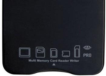 I-O DATA USB2-C9RWG поддерживает карты памяти SDHC