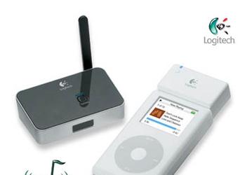 Logitech представила беспроводной комплект для подключения iPod к домашней стереосистеме