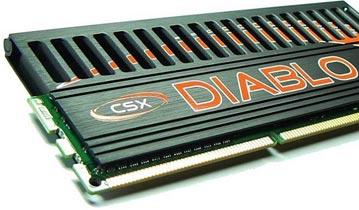 CSX выпустила память Diablo DDR3-2000 для систем с Intel Core i7