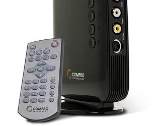 Compro VideoMate V220F — автономный ТV-тюнер, служащий мультимедийным центром