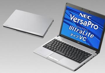 NEC VersaPro UltraLite VC — очень тонкий и легкий, но крепкий ноутбук