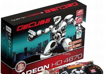 Вариант Radeon HD 4670 компании GeCube  тоже получает память GDDR4