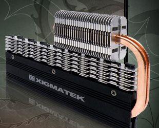 Радиатор Xigmatek Dragoon-N422 подходит для двухсторонних модулей DDR2 и DDR3 