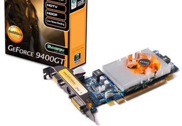 ZOTAC расширяет линейку видеокарт начального уровня моделями на GeForce 9400GT 