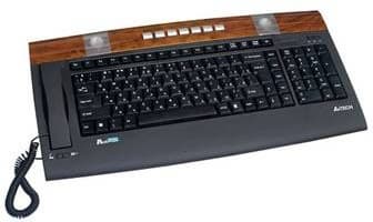 A4Tech KIP(S)-900: клавиатура с трубкой для IP-телефонии