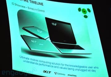 Acer анонсирует тонкие и легковесные лэптопы Aspire Timeline