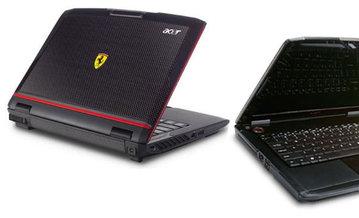 Acer выпускает новые ... Ferrari 1200 — серию портативных ноутбуков