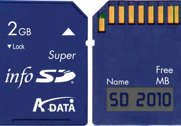 A-DATA: SD-карта с E-Ink-дисплеем