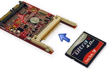 Адаптер CF-SATA позволяет не покупать SSD