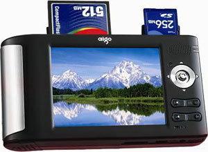 Aigo P706: функциональный цифровой фотоальбом от китайского производителя