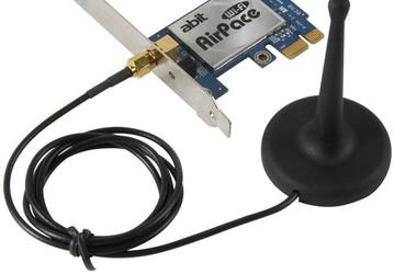 Abit Introduces PCI-E Wi-Fi Card