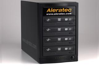 Aleratec 1:4 DVD/CD Tower Publisher HLX записывает до четырех оптических дисков одновременно
