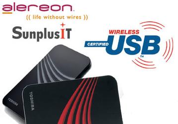 Alereon и SunPlusIT представили эталонный дизайн беспроводного HDD на технологии WUSB