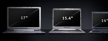 Ноутбуки Alienware: m3450, m5550 и m5750