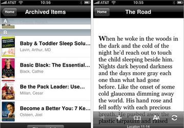 Amazon выпустила Kindle для iPhone 