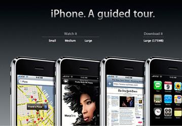 Apple обновила web-сайт iPhone