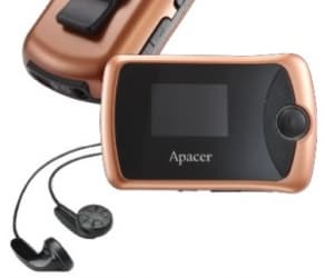 Apacer: новый MP3-плеер Audio Steno AU380