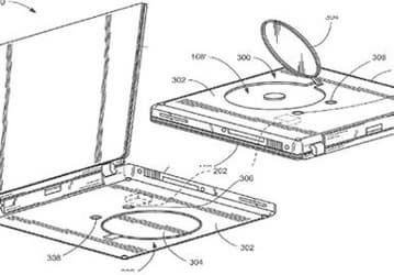 Apple придумала новое место для размещения дисковода в ноутбуке