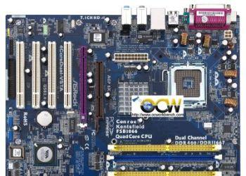 ASRock 4CoreDual-VSTA - бюджетная системная плата, готовая и к Vista, и к Kentsfield