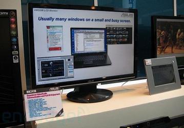 ASUS показывает монитор VW223B с интерфейсом USB
