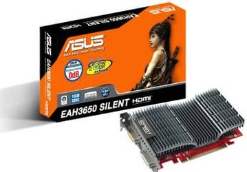 Ускоритель ASUS EAH3650 SILENT/HTDI/1G: много памяти, мало шума