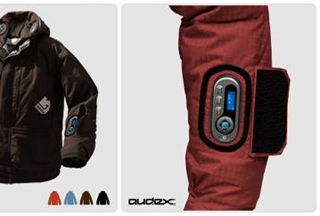 Audex – новое поколение электронных курток от Burton Snowboards