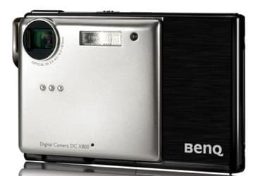 BenQ DSC X800: фотокамера со встроенным медиаплеером