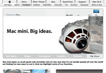 Apple открывает новый рекламный раздел, посвященный Mac mini