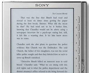 Sony PRS-505 eBook, первые данные