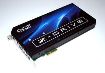 Первые тесты OCZ Z-Drive SSD RAID PCI Express, а также его фото в разобранном виде